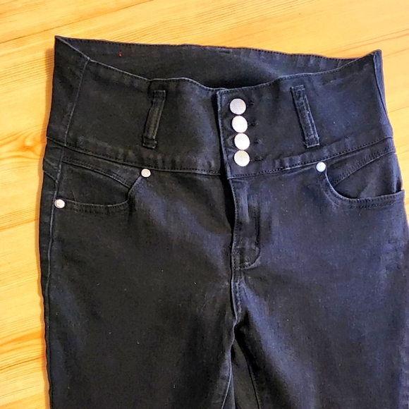 T & Y Women's High Waisted Jean Leggings - Picture 7 of 13